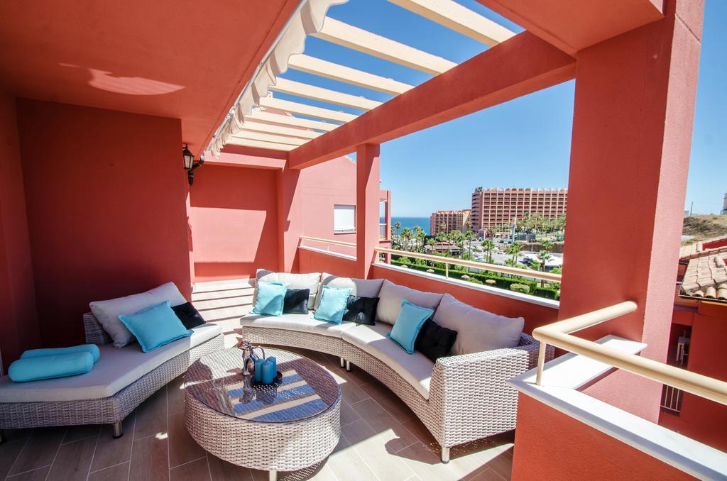 Gorgeous 170 Sq.M. Penthouse With Sea View Terraces Benalmádena Exterior foto